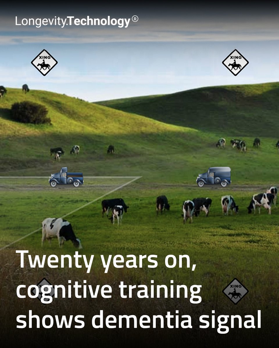 LongevityTech's tweet photo. Long-term follow-up suggests targeted speed training may reduce dementia diagnoses later in life, raising new questions for prevention policy.
https://t.co/EpuYM34kUu
#longevity #BrainHealth #DementiaResearch #CognitiveTraining #HealthyAging #Neuroscience https://t.co/OpmVT67A9E