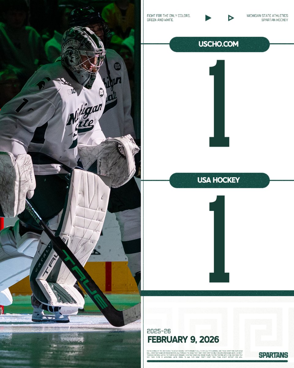 Michigan State Hockey tweet media
