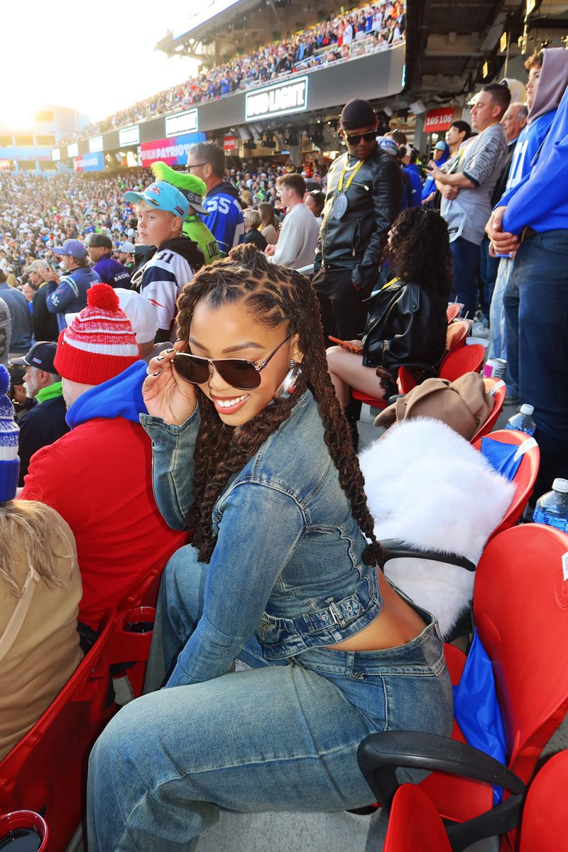 ChloeBailey's tweet photo. SUPER BOWL 2026 BABY!! https://t.co/L76IGagUfU