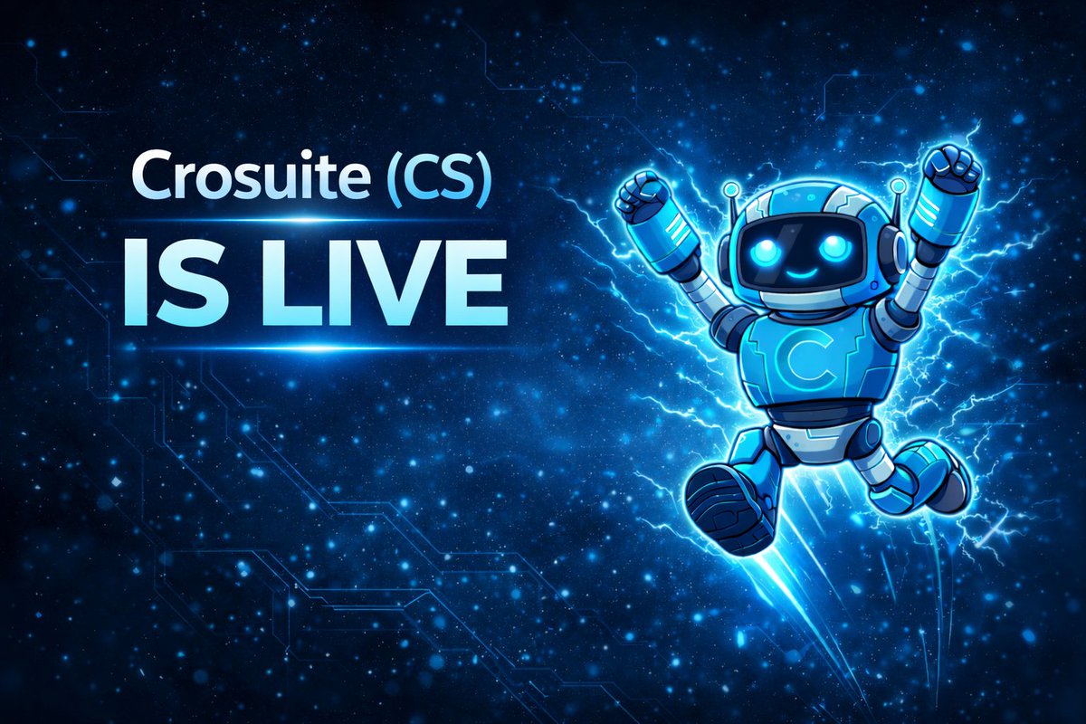 Alright #crofam it official presale is now live on <a href="/PUUSHDABUTTON/">puush.fun</a> 
And will be open for participation for the next 48hrs so let's get the party started 🚀 let make history together.
Don't forget to join the discord to see the whitepapper of Crosuite 
Link: puush.fun/crosuite-presa…