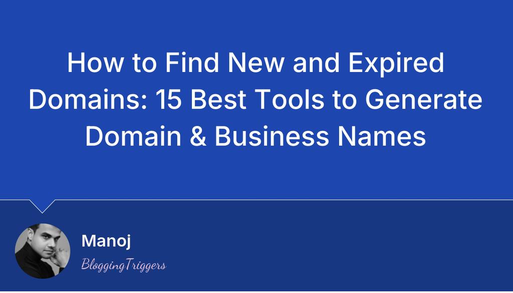 heathriel's tweet image. Struggling to find the perfect name for your next big project? 🚀

I’ve rounded up the best domain name suggestion tools to help you find a catchy, brandable URL in seconds! 💡

Check it out: 👉 lttr.ai/AoBoU   @HeartofManoj

#DomainName #Branding #BusinessName