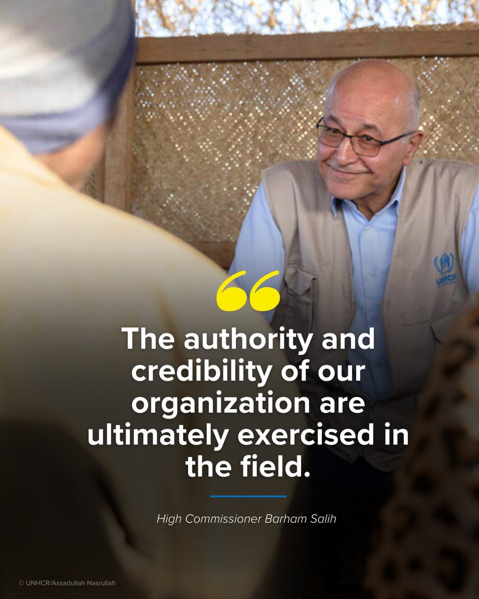 117 million people displaced. 1 clear mission.

High Commissioner <a href="/BarhamSalih/">Barham Salih</a> lays out the vision for UNHCR to bridge the gap between emergency aid and long-term solutions.

unhcr.org/news/press-rel…