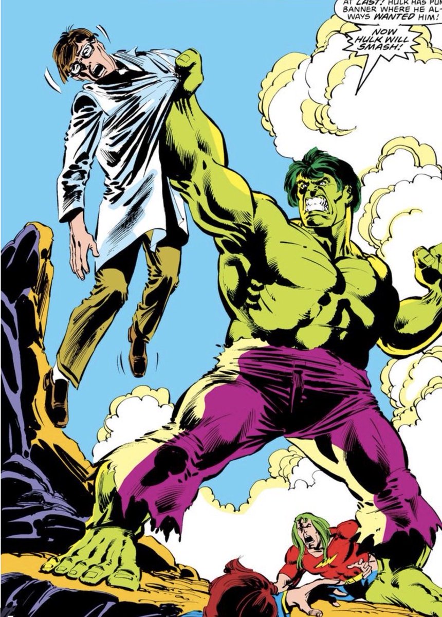 In honor of the late, great Sal Buscema. THE Hulk artist.