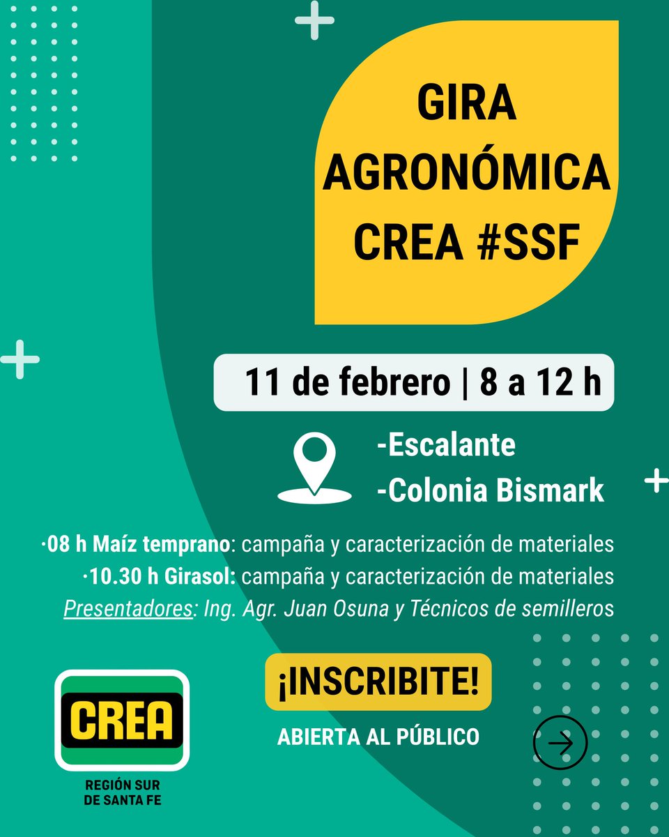 Crea Sur de Santa Fe tweet media