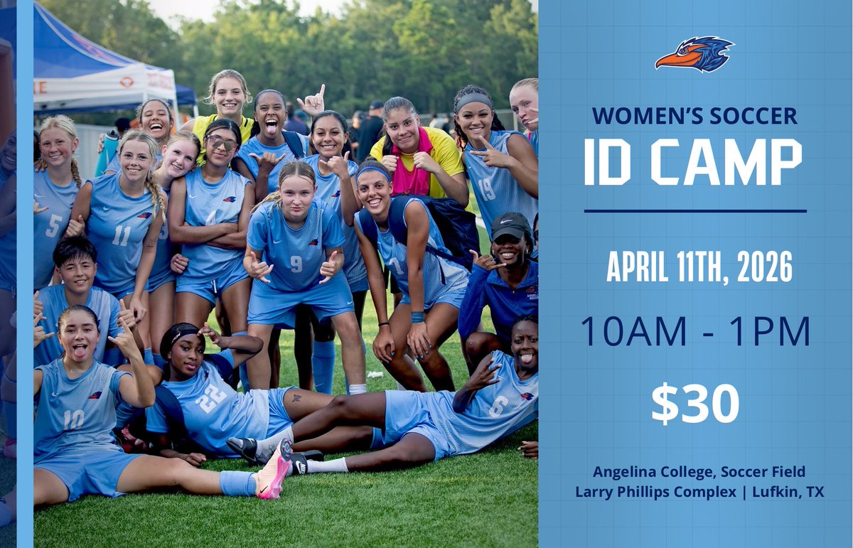 Angelina College Women’s Soccer tweet media