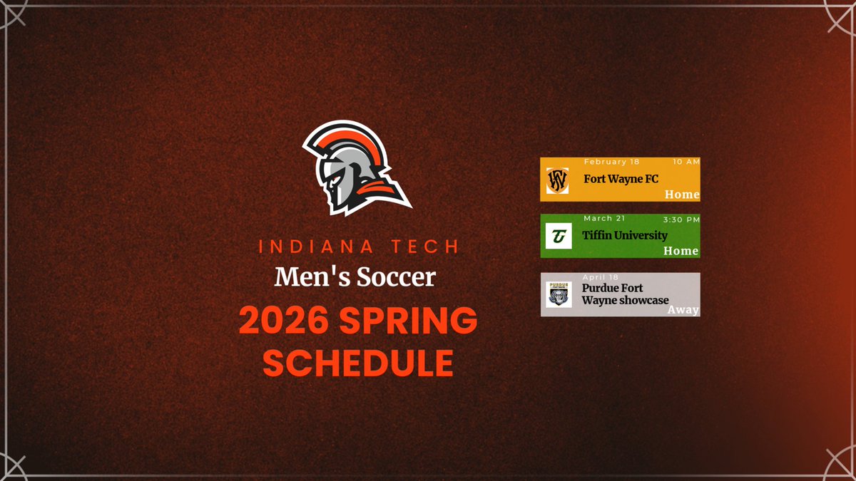 Indiana Tech Men's Soccer tweet media