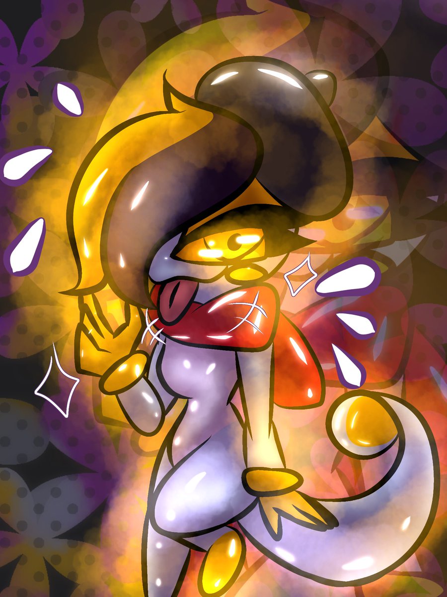 Josefa140619's tweet image. Regalitos para @Drizzile05  por su cumpleaños de ayer, no quería hacer más detalles ni nada, por qué estoy un poco nerviosa por algunas cosas y sufriendo del calor 
#drizzile #inteleon #salazzle #fanart #ibispaint #art