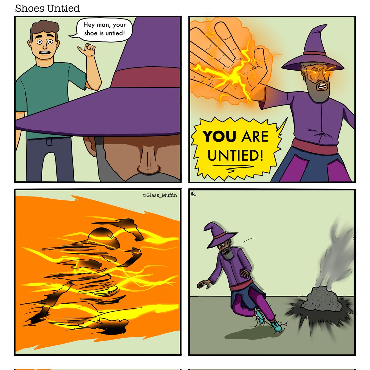 Shoes Untied 👟🧙🏽‍♂️