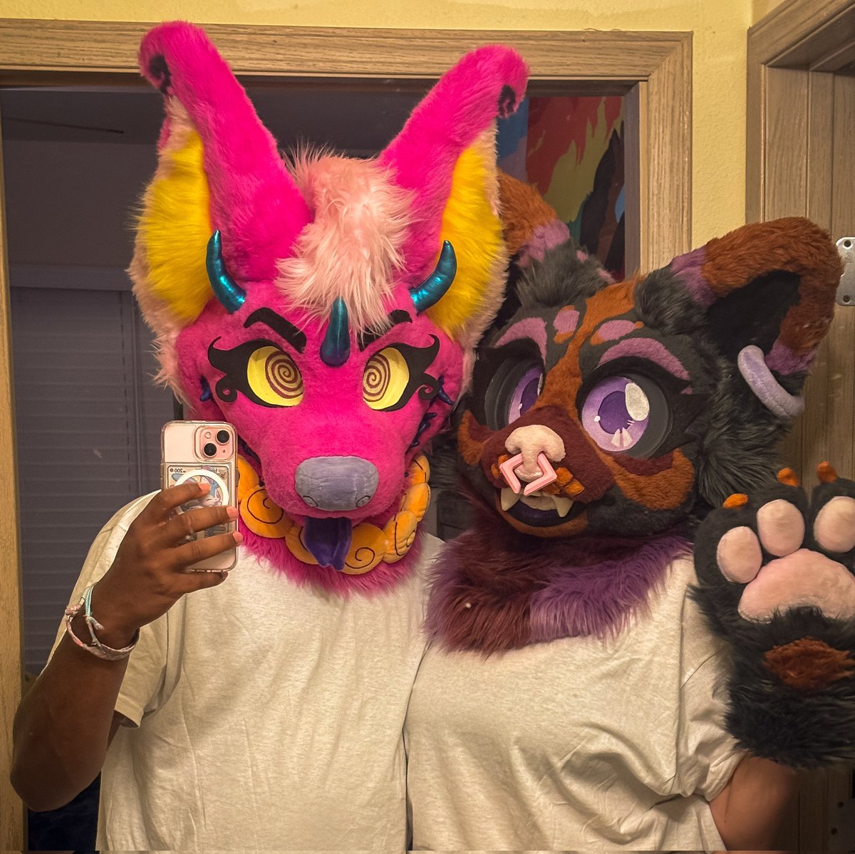 I miss suiting with my other half
(she's not dead, just far away 🛫)