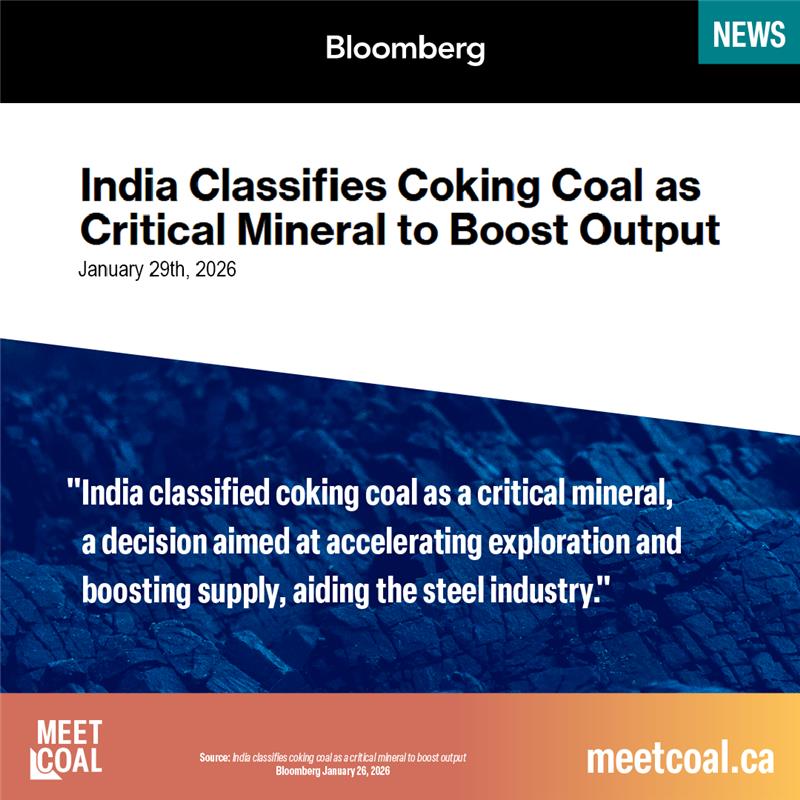 The world needs steelmaking coal. If we don't produce it, someone else will.