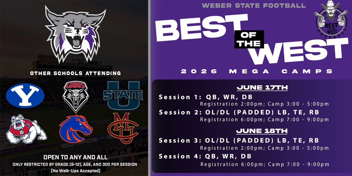 Weber State Football tweet media
