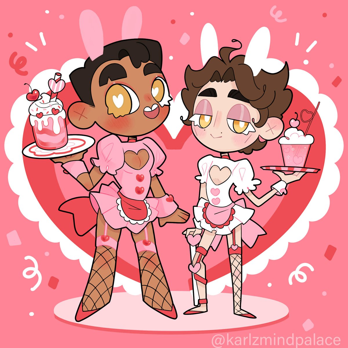 Valentine Treats ❤️🩷
.
#jayvik #arcane