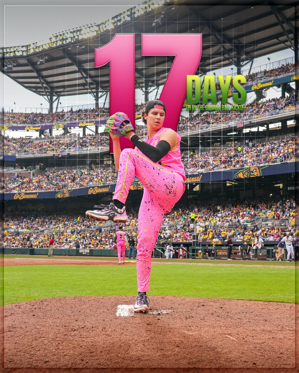 17 DAYS until Banana Ball is BACK 😤