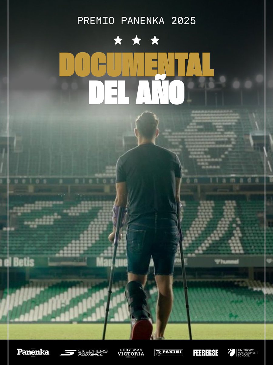 RevistaPanenka's tweet photo. 🏆 DOCUMENTAL DEL AÑO 2025

El premio a Documental del Año en los #PremiosPanenka de 2025 es para En Silencio, la resiliencia de Isco Alarcón, dirigido y producido por @SaraSalamo https://t.co/iRHLIDR85v