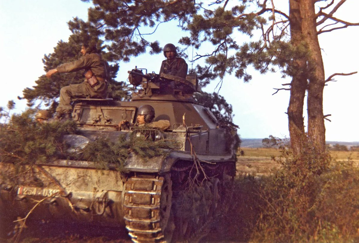 VTT Mle 56 of the 151st Mechanized Infantry Regiment (151e RIMéca).
1972