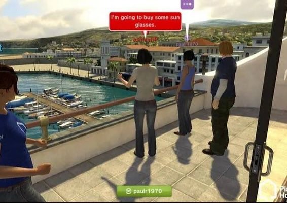 de3dsoul's tweet image. PlayStation Home (2008)