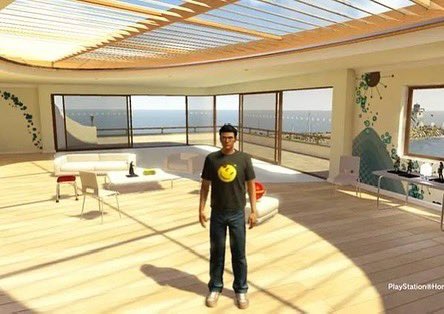 de3dsoul's tweet image. PlayStation Home (2008)