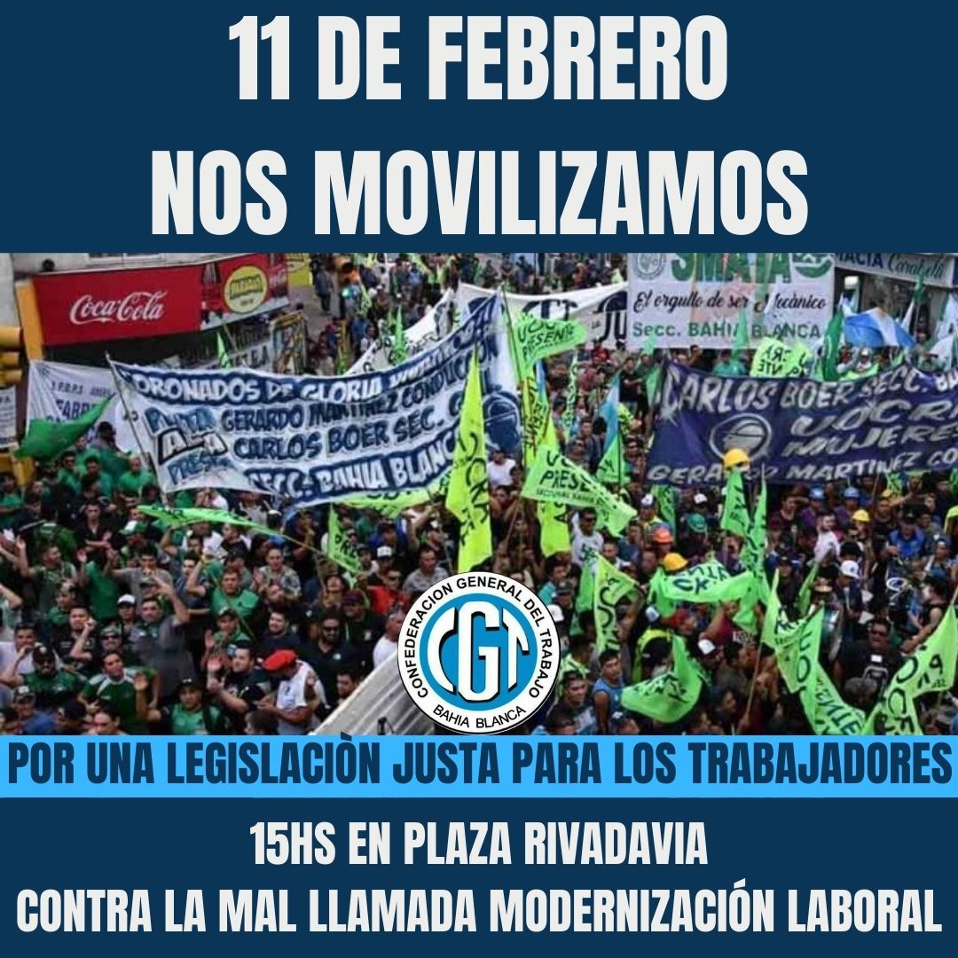 El miércoles te esperamos en la esquina de Alsina y San Martín a las 15hs.