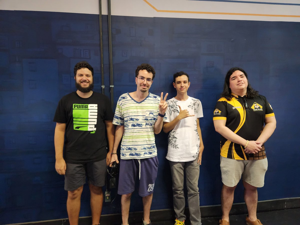 ⭐️ TOP 4 DO SOUL CALIBUR 3 - COSMIC ZONE #6⭐️

🥇<a href="/ShennouBR/">MdT | Shennou</a> 
🥈Marsou
🥉<a href="/nuclear_purple/">Nuclear</a> 
🏅<a href="/Carlos96Santoro/">Carlos Santoro</a> 

Agradecemos aos jogadores e a <a href="/BrCalibur/">Soul Calibur Brasil</a> por fortalecer o evento com o side ⚔️