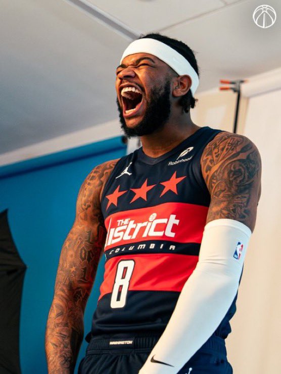 Jaden Hardy will wear No. 8 with the Wizards.

(📸 via <a href="/WashWizards/">Washington Wizards</a>)