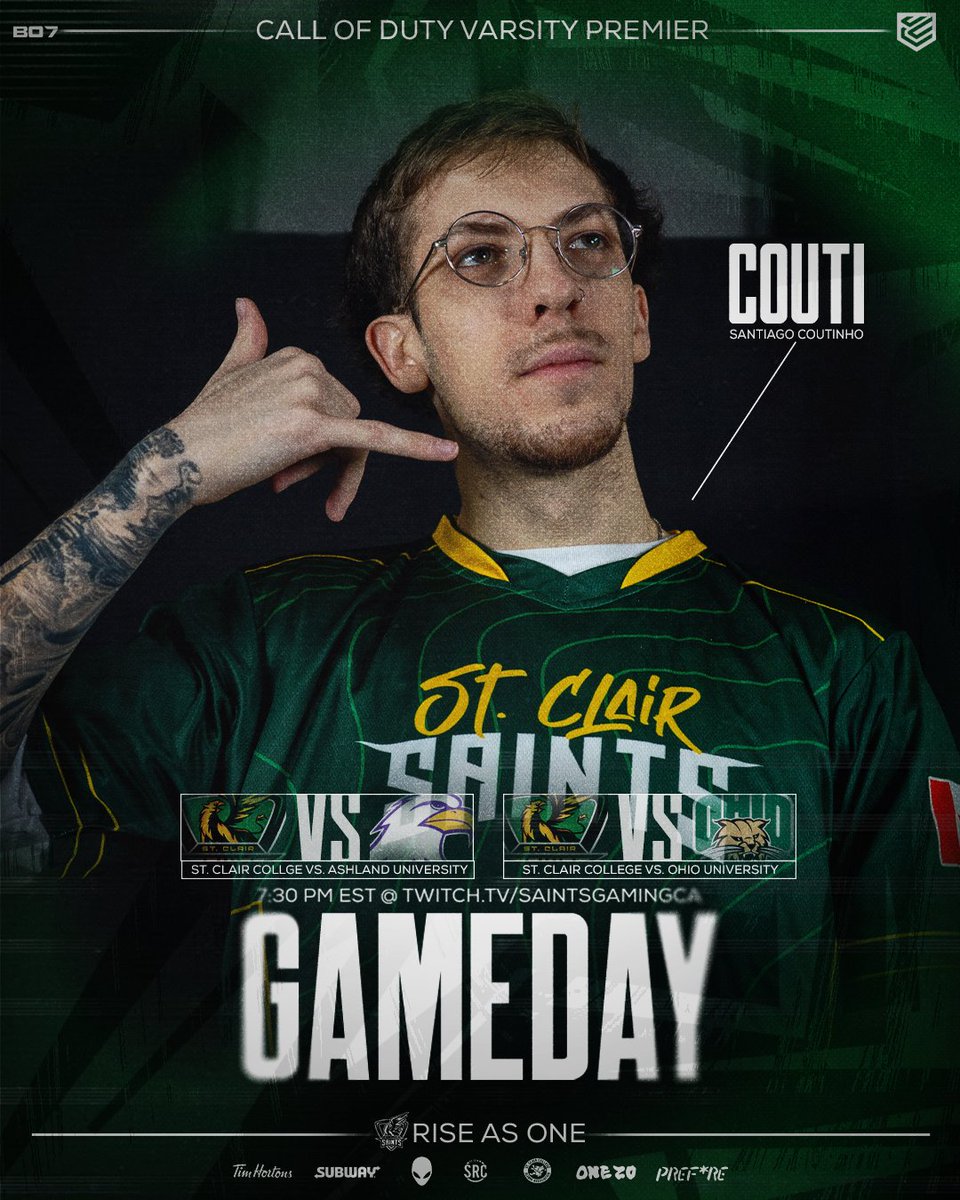 Starting the week off with a #SaintsCOD (2-0) double header ✌️

7:30PM EST
vs. <a href="/AshlandEsports/">Ashland University Esports</a> (1-1) 
vs. <a href="/BobcatEsports/">Bobcat Esports</a> (2-0)