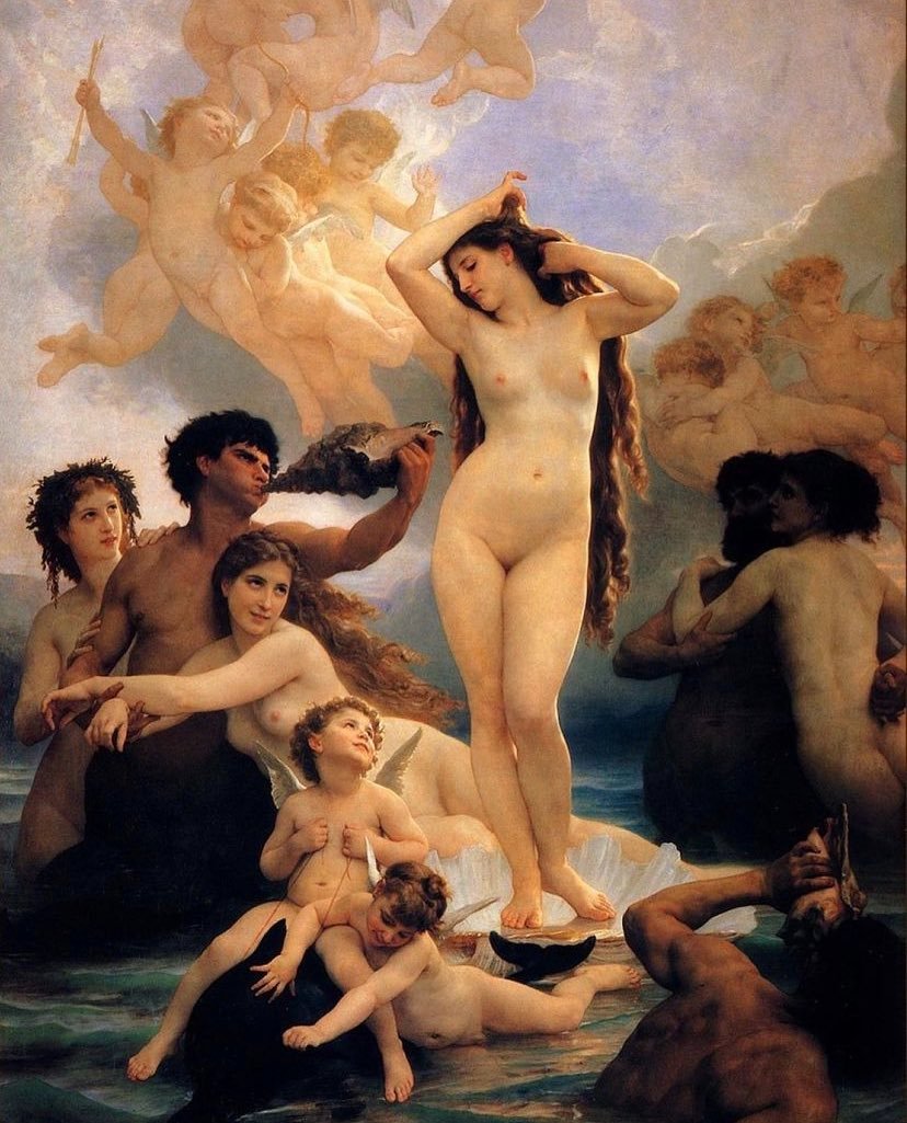 The Birth of Venus, by William-Adolphe Bouguereau (1878)