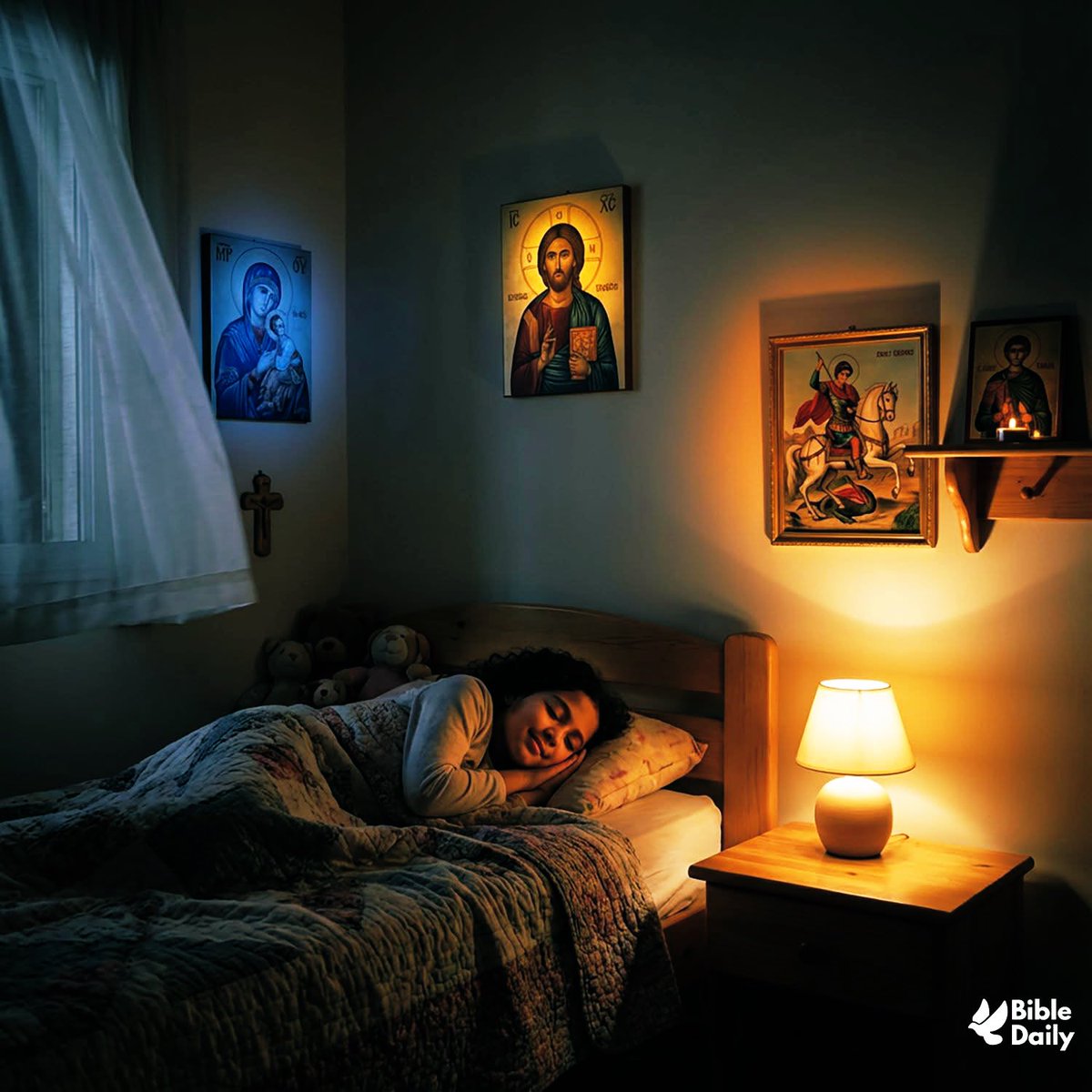 sehamayed's tweet image. "بِسَلاَمَةٍ أَضْطَجِعُ بَلْ أَيْضًا أَنَامُ، لأَنَّكَ أَنْتَ يَا رَبُّ مُنْفَرِدًا فِي طُمَأْنِينَةٍ تُسَكِّنُنِي" (مز 4: 8)🙏🏻