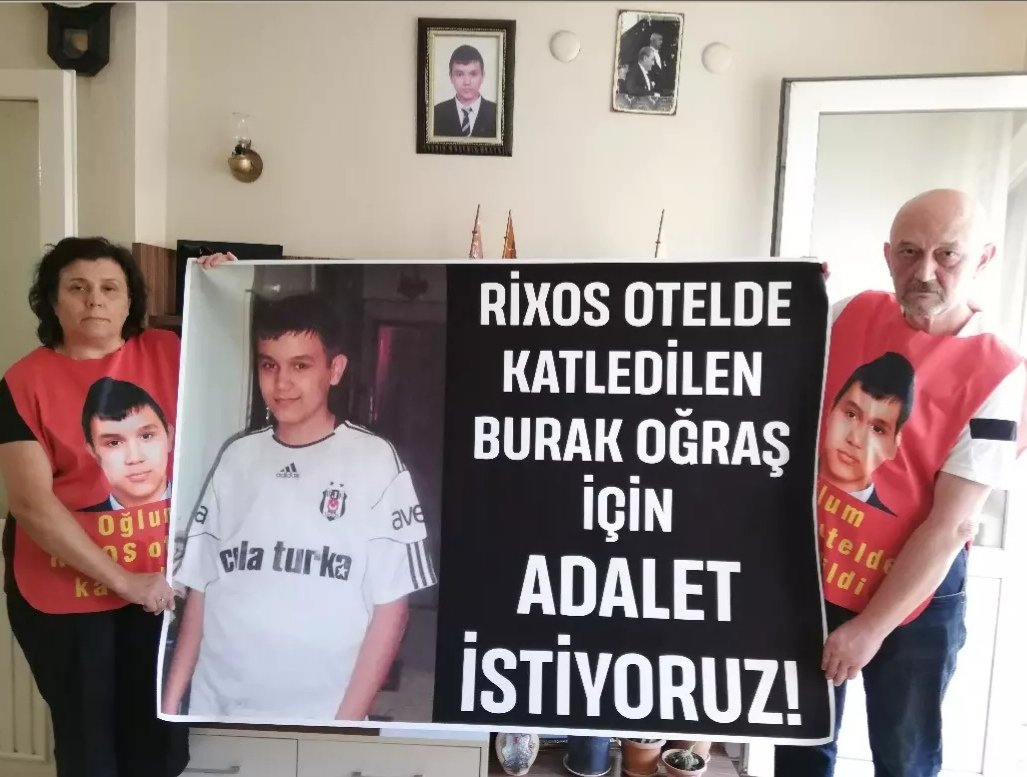 #BurakİçinAdaletİstiyoruz Rixos otel de staj yaparken KATLEDİLEN Oğlum ÖLDÜRÜLDÜĞÜ gece hangi "sapıklığa şahit oldu" 23 :53 te sinyali kesilip yok edilen Cep telefonu 15 yıldır neden bulunamıyor???