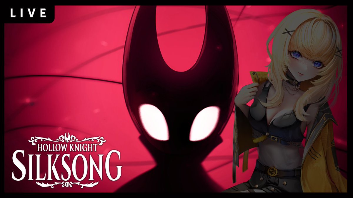 Good afternoon friends!

Hope to see you guys later today! We'll be continuing our playthrough of Hollow Knight: Silksong

Stream time:
🕙 10 PM ET / 🕖 7 PM PT / 🕛 12 PM JST / 🕓 4 AM CET

twitch.tv/shaishai404
