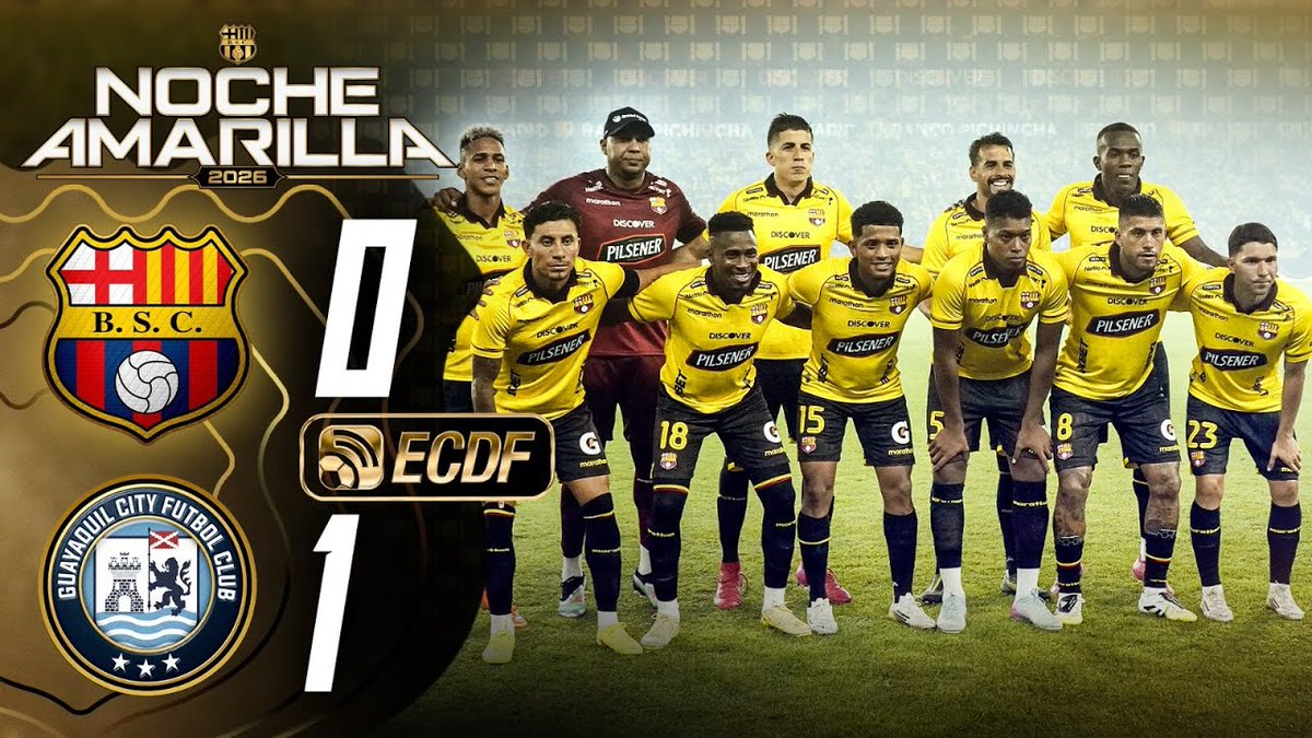 FoGOLF's tweet image. RESUMEN COMPLETO: BARCELONA SC 0-1 GUAYAQUIL CITY l NOCHE AMARILLA 2026
 
fogolf.com/1160819/resume…
 
#CanalOficialYExclusivoDeLaTri #DavidDixonGolf #ECDF #ElCanalDelFútbol #LaTri #PGAOfficialWorldGolfRanking #PGARanking
