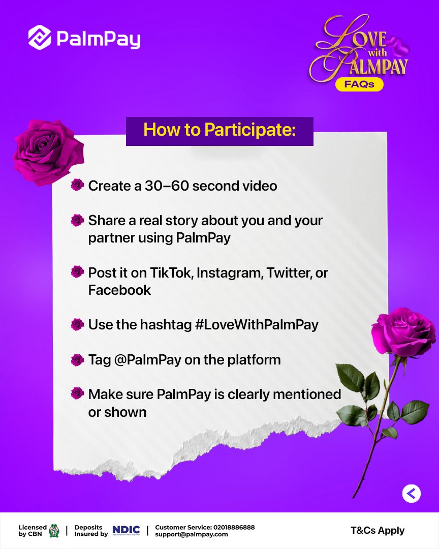 PalmPay Nigeria tweet media