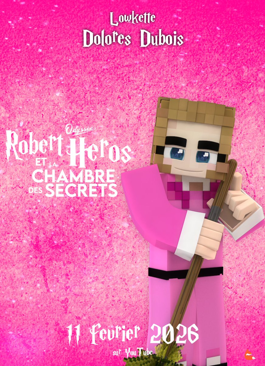 OdysseeOff's tweet photo. 🪄 ROBERT HEROS et la CHAMBRE DES SECRETS
Le MERCREDI 11 FEVRIER 2026 https://t.co/Yody0jhUaS