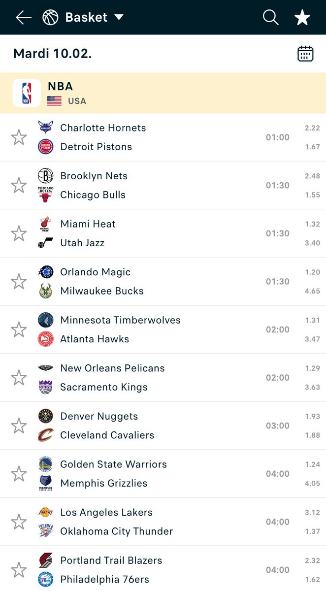 💰🧨🔥

Énormément de choix en NBA ce soir on envoie du public sur Twitter ?🎯

Le groupe privé je vous poste le palier 3 juste après je fini d’analyser rapidement quelques matchs🫡