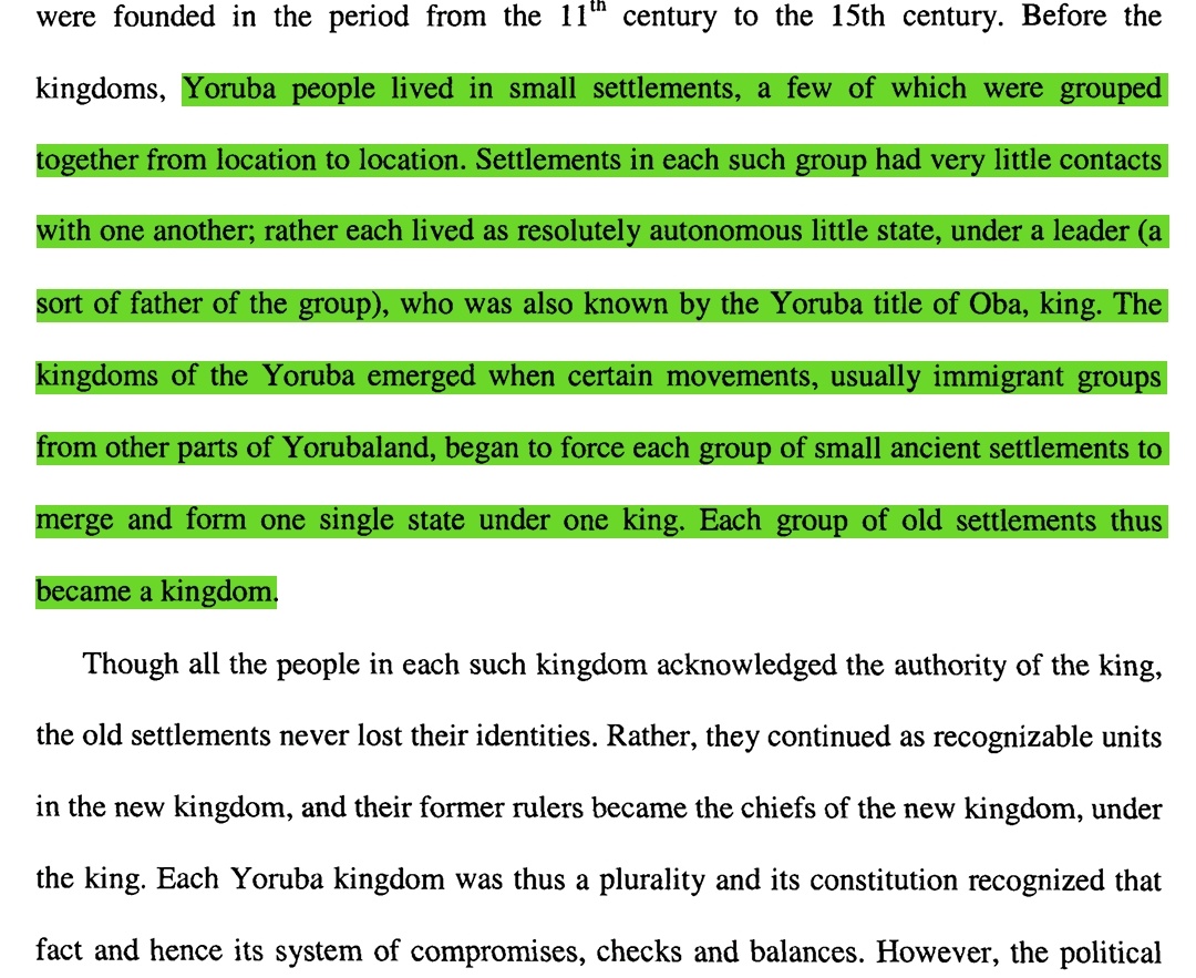 Osen Example Around 800AD, Yorùbá started the evolutionary stage of Kingdom ...