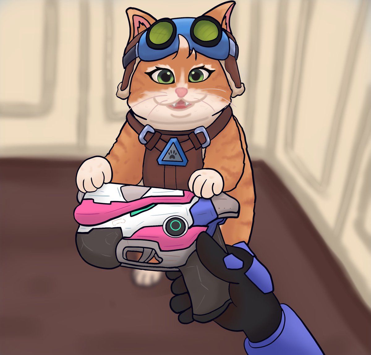 Joe_Lemon01's tweet photo. More JetPack Cat!
#Overwatch #OverwatchFanart https://t.co/j0I14celHA