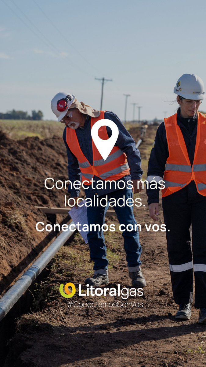 👷🏻‍♂️ Con obras en ejecución y otras próximas a comenzar, impulsamos nuevas conexiones domiciliarias, comerciales e industriales. Más de 126 mil millones de pesos en inversiones para los próximos 5 años. Incorporaremos a 52 mil nuevos usuarios en 28 localidades.  

#ConectamosConVos