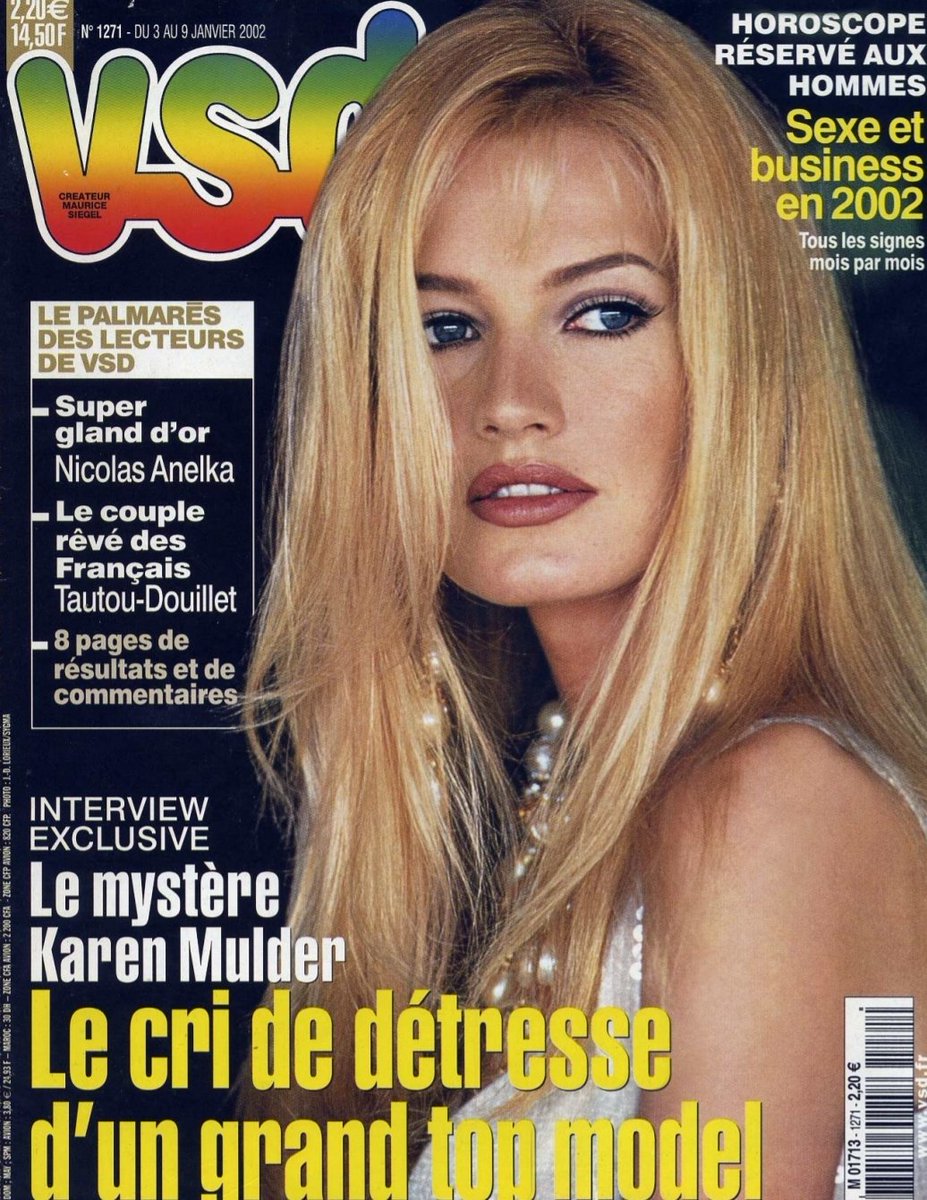 dejanirasilveir's tweet image. 🚨🚨VIOLADA DESDE LOS 2 AÑOS y luego como top model en los 90.
Esta es la denunciante original de Epstein, la supermodelo holandesa Karen Mulder.

Se ATREVIÓ a denunciar las violaciones y tráfico de niños

La tildaron de loca, la encerraron en un hospital psiquiátrico y le…