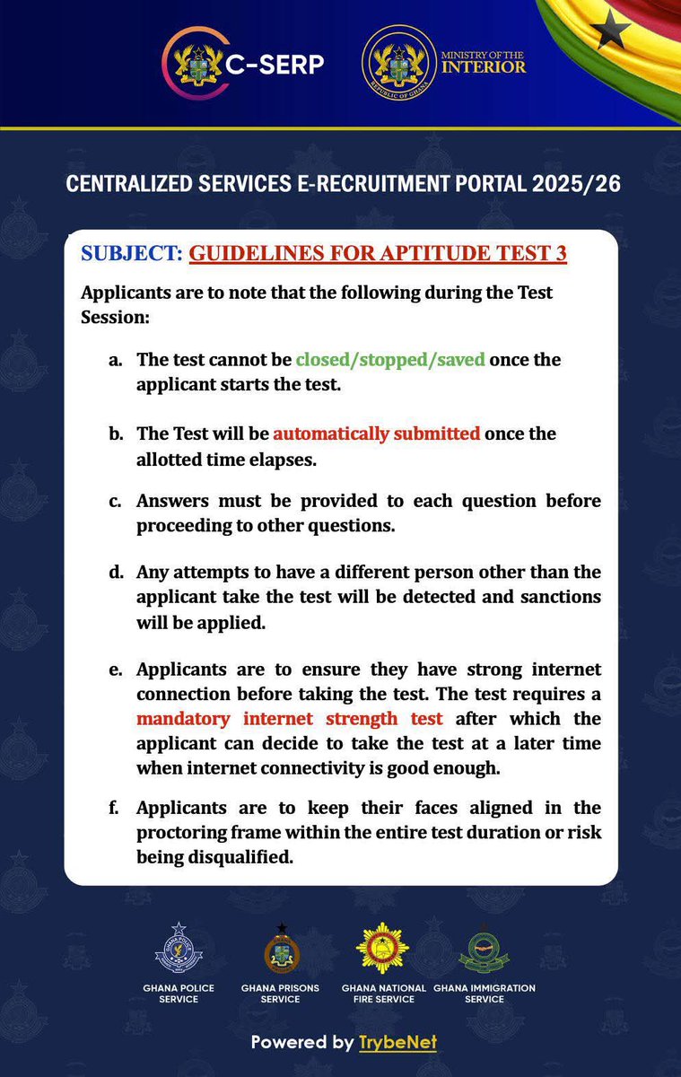 Ghana Immigration Service tweet media