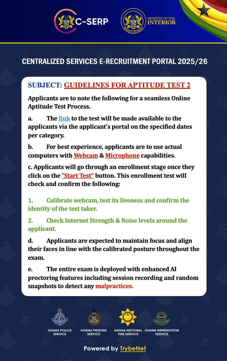 Ghana Immigration Service tweet media