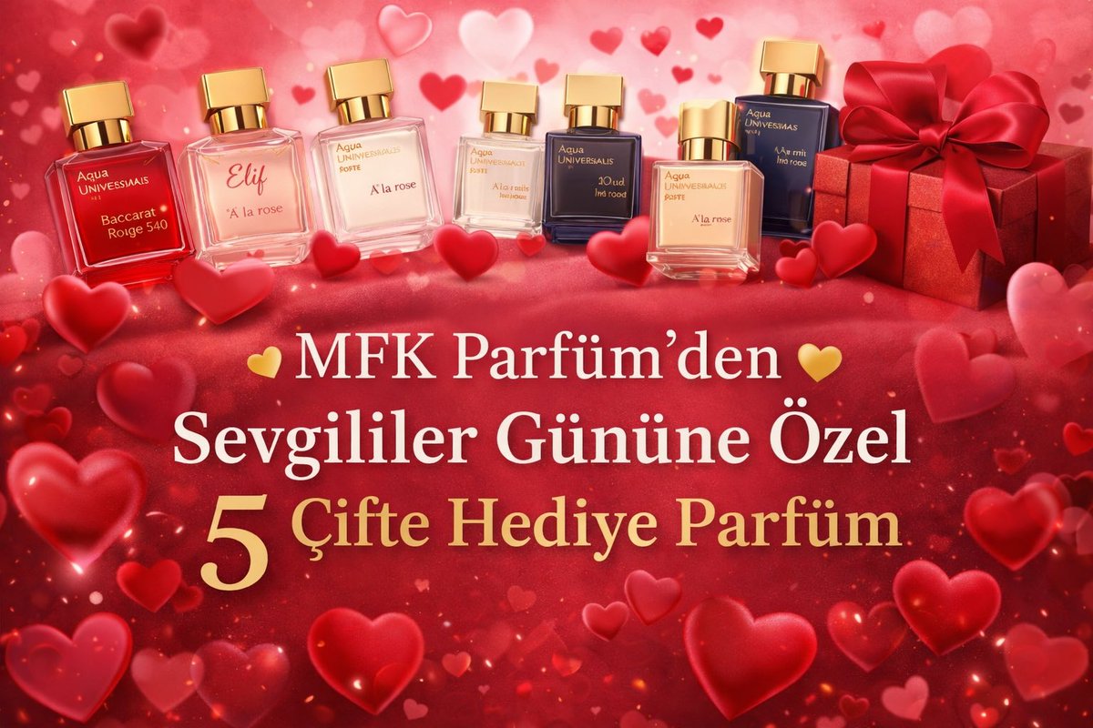 ❤️❤️❤️SEVGİLİLER GÜNÜNE ÖZEL ÇEKİLİŞ❤️❤️❤️

Yine dayanamadım bir çekiliş daha yapıyorum😍

Altına sevdiğini etiketle ❤️ retweet yap 🔂  Eğer beni takip ediyorsanız çekilişe hak kazanırsınız.

🕗13 Şubat akşam 20:00 da etkinlik biter. 5 çifte 1 erkek 1 kadın parfümü olmak üzere