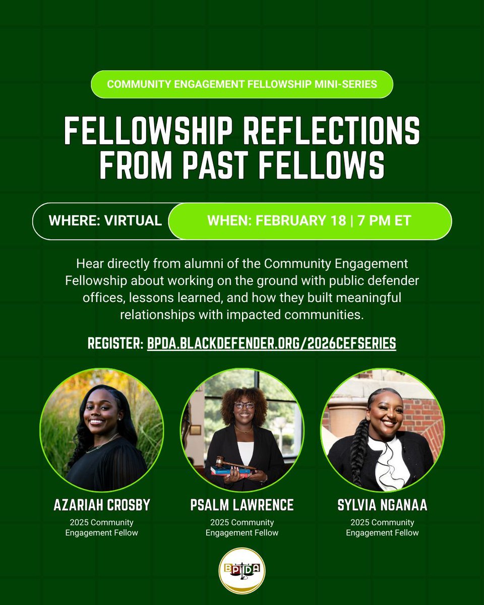 Black Public Defender Association (BPDA) tweet media
