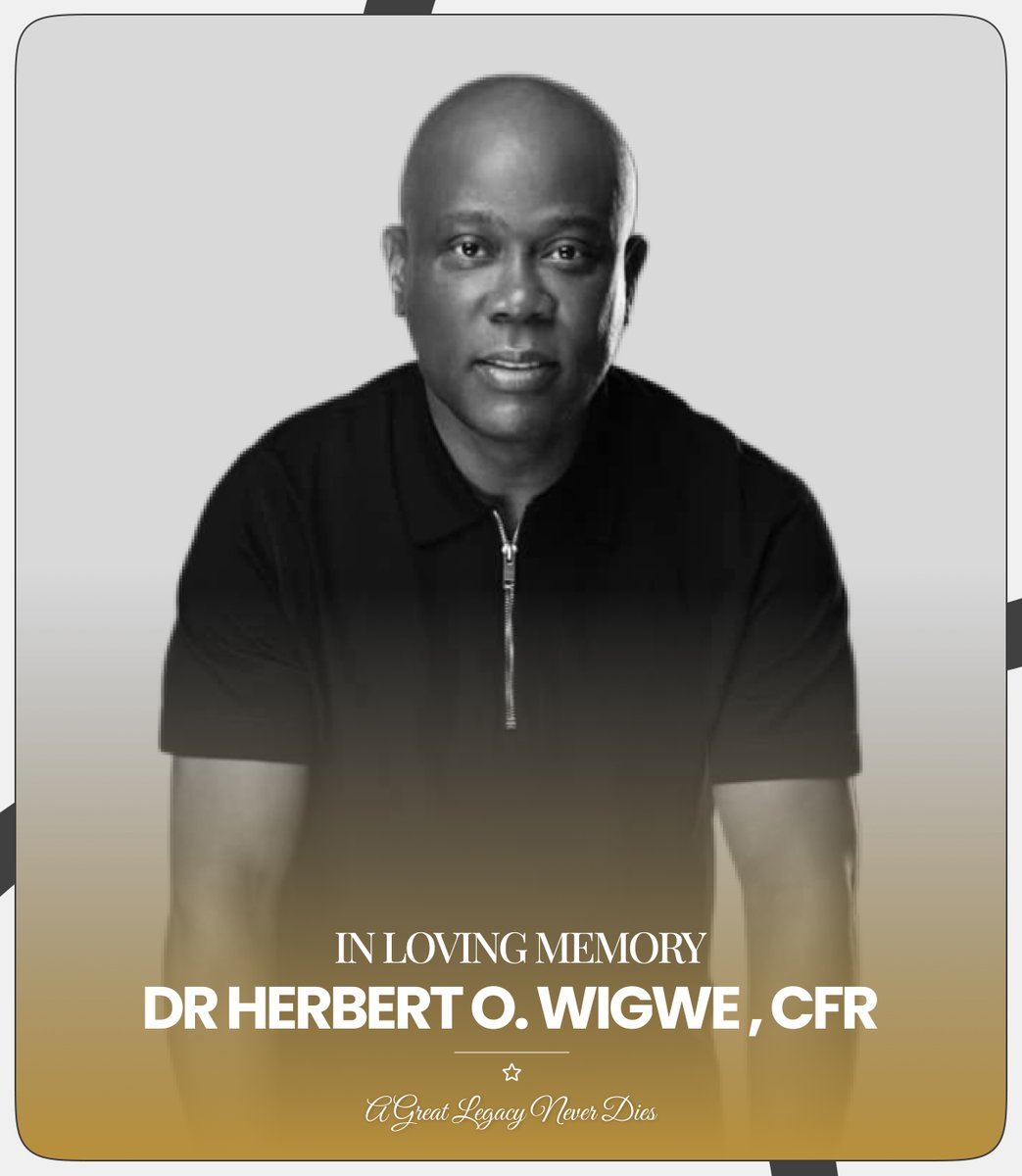 Two years on, we honour Dr. Herbert Wigwe—founder, visionary, and fearless leader. Your courage shaped possibilities, your legacy inspires progress, and your light guides us forward. 

Forever Remembered. 
Forever Fearless.