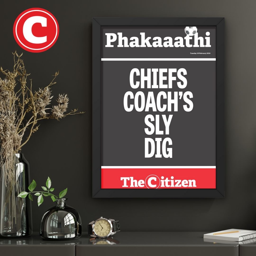 TheCitizen_News's tweet image. 📰 In The Citizen newspaper 🗞️ tomorrow: #Chief's coach's sly dig

Get a copy to find out more.