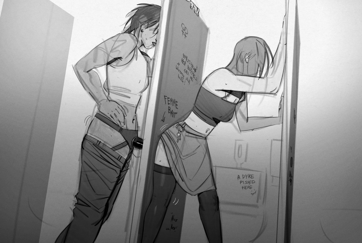 butchfemme gloryhole sketch