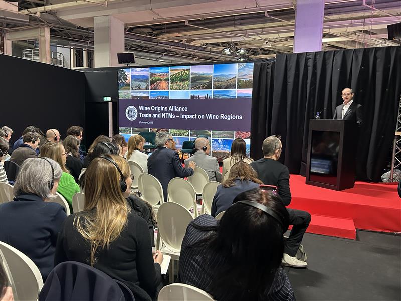 Today, WOA convened at #WineParis to welcome its two new members, <a href="/promendoza/">Fundación ProMendoza</a>, Argentina, and <a href="/WinesofOntario/">Wines of Ontario</a>, Canada at a formal signing ceremony and reception! We also discussed the results of a survey on non-tariff barriers. Learn more: bit.ly/45VpS84