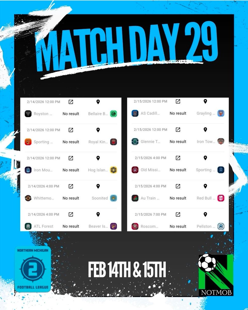 Northern Michigan Faux Football Leagues tweet media