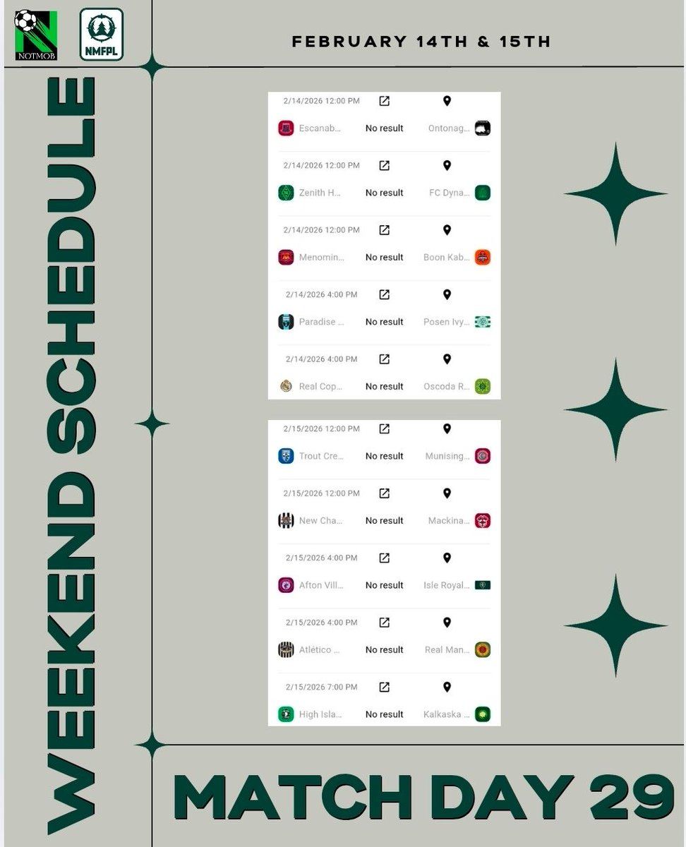 Northern Michigan Faux Football Leagues tweet media