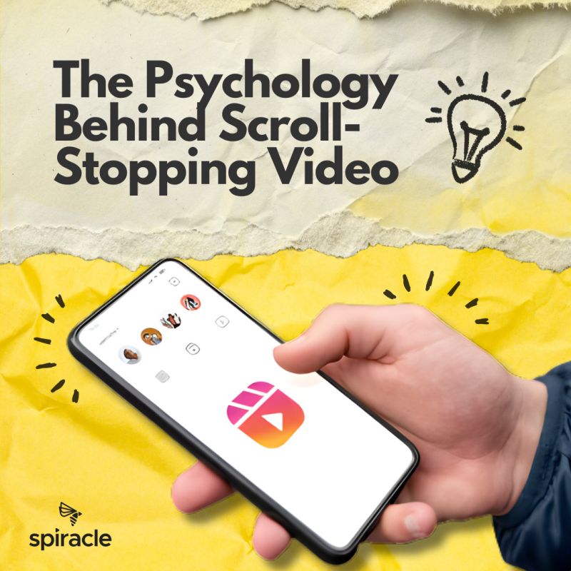 Showing up isn’t the hard part. Getting someone to stay is.

New article on the psychology behind scroll-stopping video and why the first seconds matter.

Read here: spiraclemedia.com/psychology-beh…

#VideoContent #Storytelling #ContentStrategy #VideoProduction