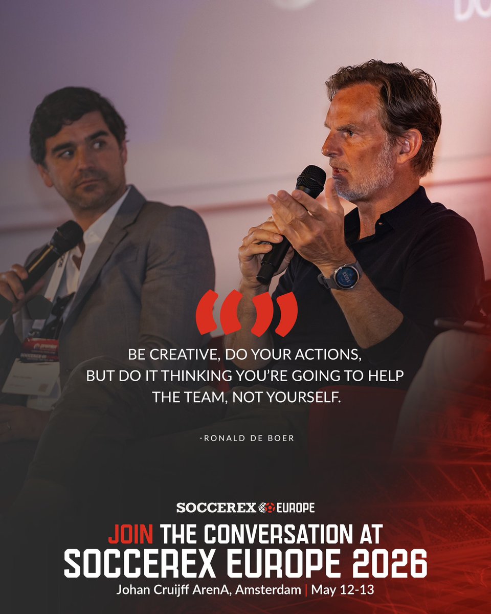 Soccerex tweet media