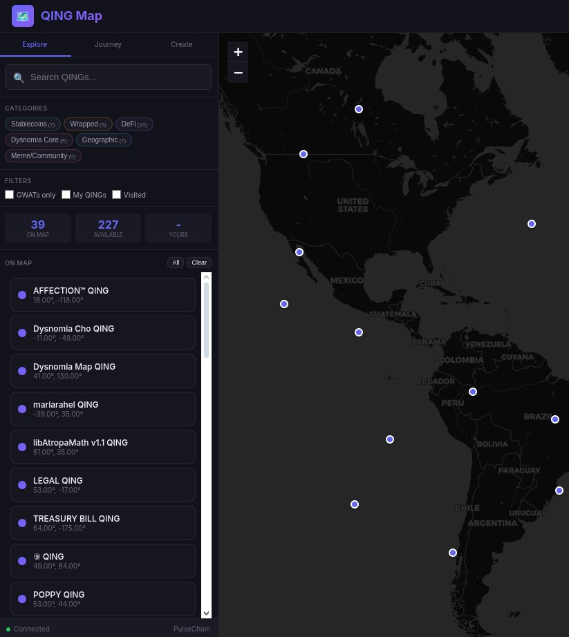 PulseDai's tweet photo. #Dysnomia is coming together and shipping an AI powered game-like platform with onchain chat, avatars, ID and a Geo-location ID on a world map. 
As always connect with a burner wallet!

#PulseChain's 1st innovative onchain game.
https://t.co/lAhBP61BrD https://t.co/te8bi7NJrK